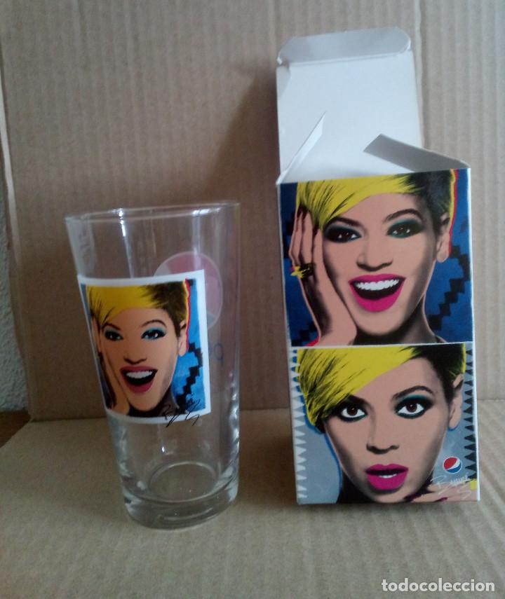 Coleccionismo de Coca-Cola y Pepsi: Vaso de Pepsi con la imagen de Beyonc&eacute; - Foto 1