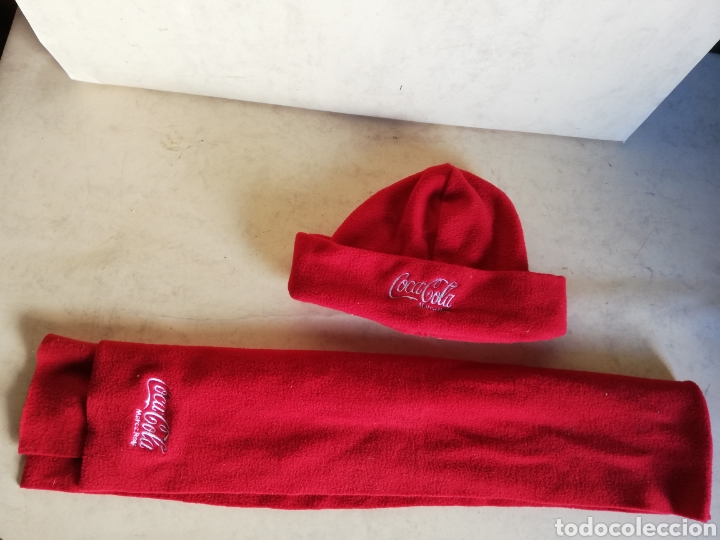 Coleccionismo de Coca-Cola y Pepsi: Coca-Cola - gorro y bufanda - Foto 1