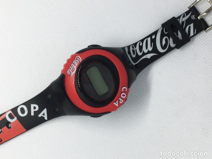 Coleccionismo de Coca-Cola y Pepsi: Reloj de pulsera Coca-Cola &ndash; Copa - Foto 4