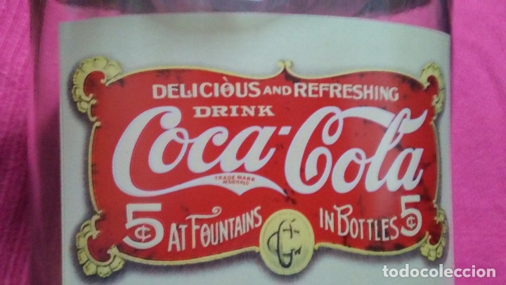 Coleccionismo de Coca-Cola y Pepsi: 8 FRASCOS DE CRISTAL COCA COLA - Foto 5