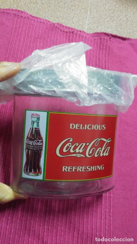 Coleccionismo de Coca-Cola y Pepsi: 8 FRASCOS DE CRISTAL COCA COLA - Foto 8