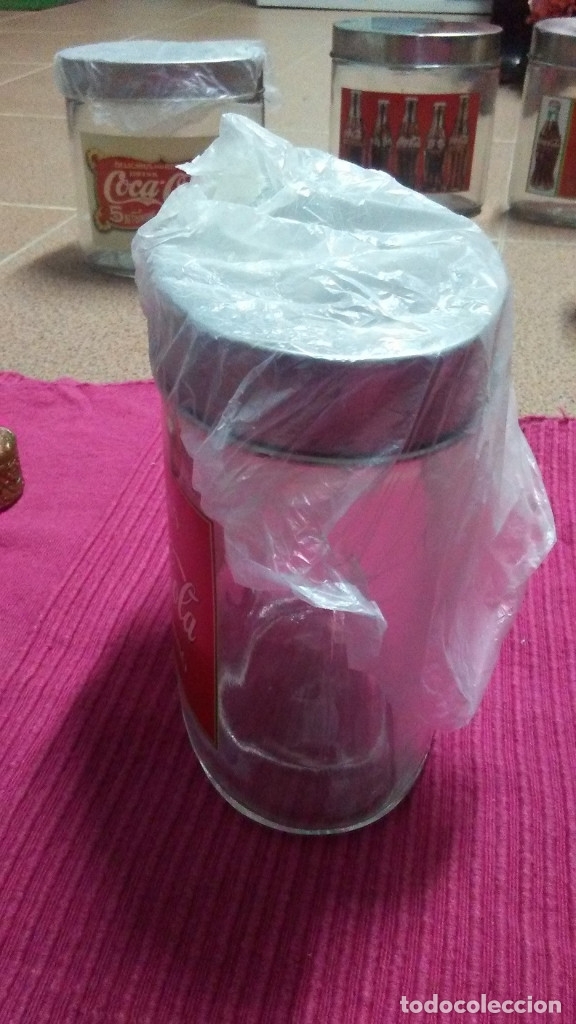 Coleccionismo de Coca-Cola y Pepsi: 8 FRASCOS DE CRISTAL COCA COLA - Foto 10