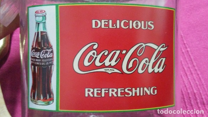 Coleccionismo de Coca-Cola y Pepsi: 8 FRASCOS DE CRISTAL COCA COLA - Foto 11