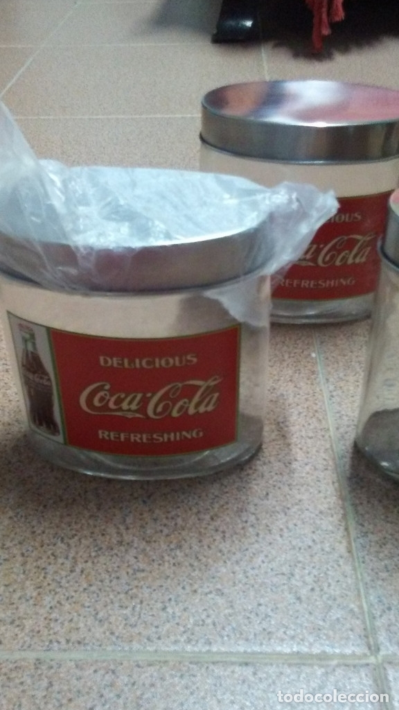 Coleccionismo de Coca-Cola y Pepsi: 8 FRASCOS DE CRISTAL COCA COLA - Foto 19