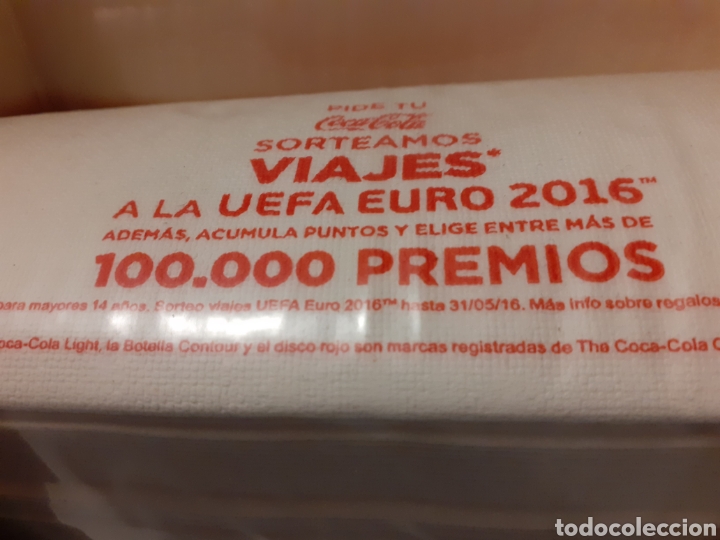Sammeln von Coca-Cola und Pepsi: SERVILLETAS COCA COLA-VIAJES A LA UEFA EURO 2016