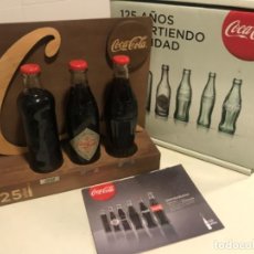 Coleccionismo de Coca-Cola y Pepsi: EXPOSITOR DISPLAY COCA-COLA BOTELLAS 125 ANIVERSARIO. SIN ESTRENAR