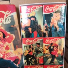 Coleccionismo de Coca-Cola y Pepsi: COLECCIÓN SET 6 CAJAS CERILLAS COCA-COLA. AÑOS 80-90S