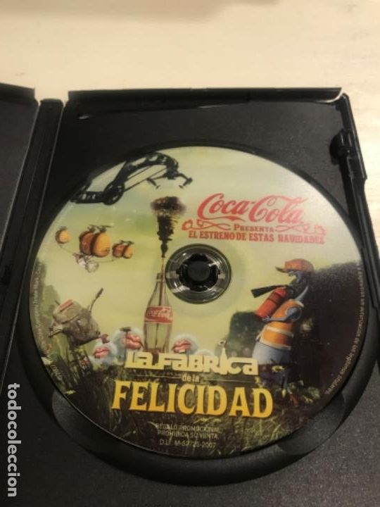 Collectionnisme de Coca-Cola et Pepsi: Coca-Cola La F&aacute;brica de la Felicidad. DVD Promocional