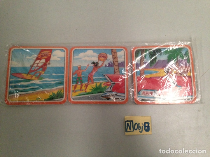 Collectionnisme de Coca-Cola et Pepsi: Juego de posa vasos de kas vintage