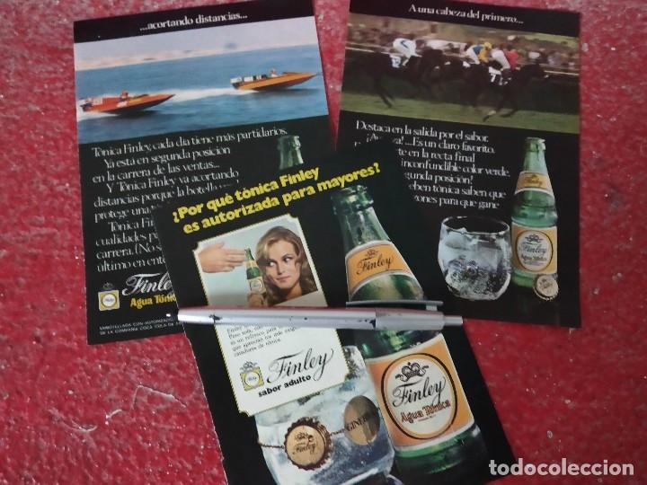 Collectionnisme de Coca-Cola et Pepsi: PUBLICIDAD DE TONICA FINLEY 5 ANUNCIOS