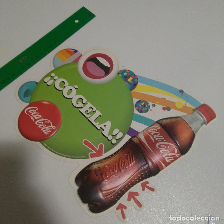 Collecting of Coca-Cola and Pepsi: coca cola display tienda anuncio publicitario cogela plastico plv relieve cocacola promocional