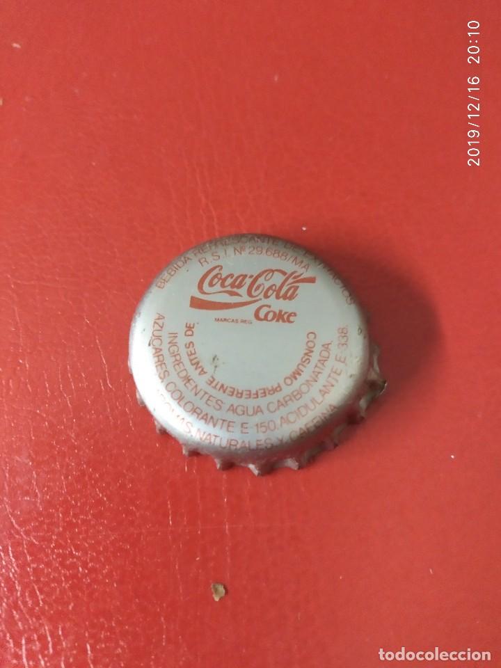 Coleccionismo de Coca-Cola y Pepsi: CHAPA DE COCA COLA MALAGA, E DENTRO DE ESTRELLA. - Foto 1