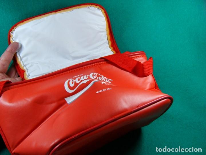 Collezionismo di Coca-Cola e Pepsi: COLECCIONISMO COCA COLA-BOLSA NEVERA TERMICA-BOLSO CON ASA-MUY ACOLCHADA-25x20x15 CM-A&Ntilde;OS 2000.