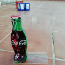 Coleccionismo de Coca-Cola y Pepsi: ANTIGUO PORTAMENÚ PUBLICIDAD BOTELLA REFRESCO GASEOSA COCA COLA AÑOS 90