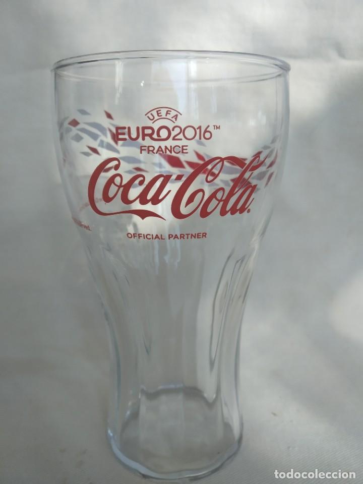 Coleccionismo de Coca-Cola y Pepsi: VASO COCA COLA EURO 2016 FRANCIA - EUROCOPA UEFA