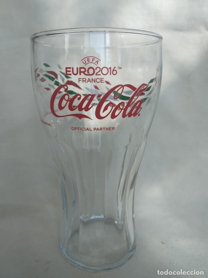 Coleccionismo de Coca-Cola y Pepsi: VASO COCA COLA EURO 2016 FRANCIA - EUROCOPA UEFA