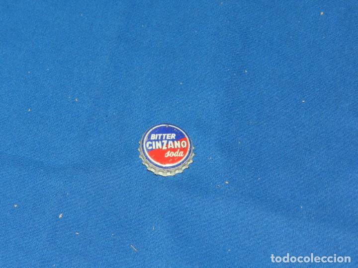 Coleccionismo de Coca-Cola y Pepsi: (116) TAPON CHAPA CORONA - BITTER CINZANO SODA, SE&Ntilde;ALES DE USO