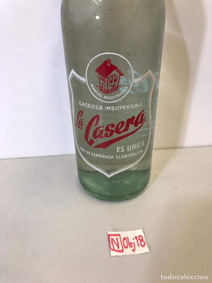 Coleccionismo de Coca-Cola y Pepsi: Botella antigua de casera sin abrir - Foto 2