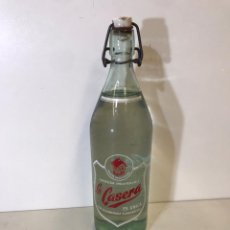 Coleccionismo de Coca-Cola y Pepsi: BOTELLA ANTIGUA DE CASERA SIN ABRIR. Lote 191730656