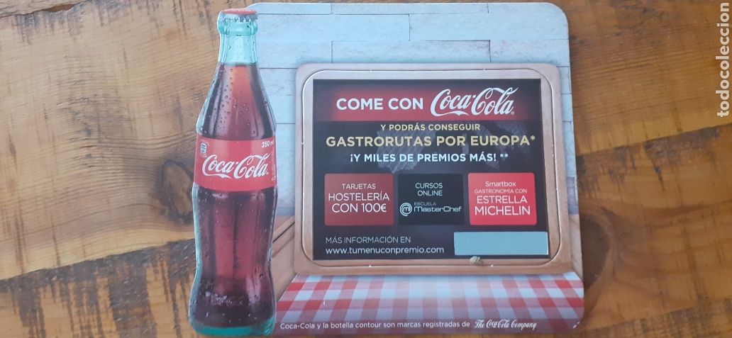 Collectionnisme de Coca-Cola et Pepsi: COCA COLA- IM&Aacute;N NEVERA CART&Oacute;N DURO- 2014