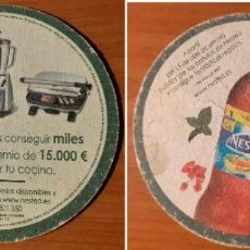 Coleccionismo de Coca-Cola y Pepsi: POSAVASOS NESTEA REGALOS. Lote 191966532