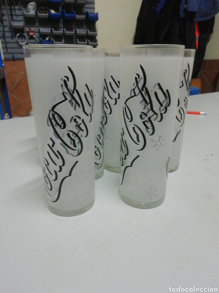 Coleccionismo de Coca-Cola y Pepsi: Lote 11 Vasos de Coca-Cola - Foto 2