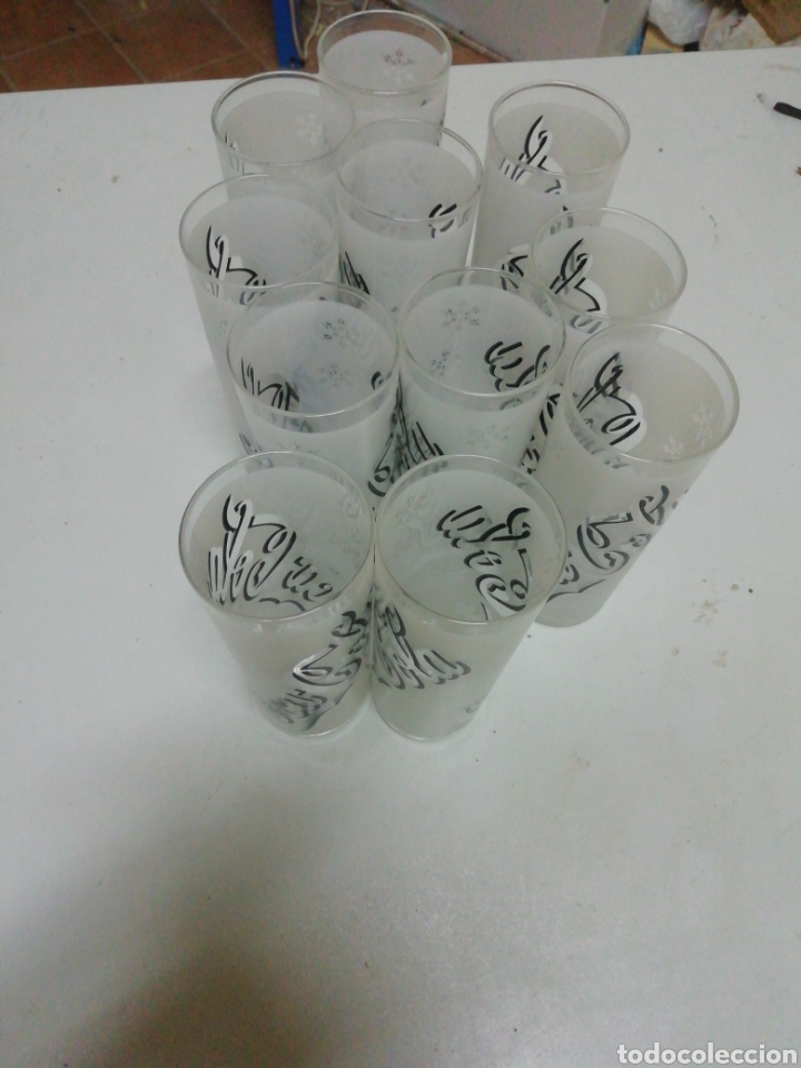Coleccionismo de Coca-Cola y Pepsi: Lote 11 Vasos de Coca-Cola - Foto 1
