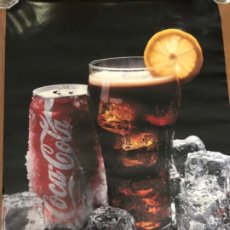 Coleccionismo de Coca-Cola y Pepsi: CARTEL POSTER VASO COCA-COLA DE 1993. SIN ESTRENAR