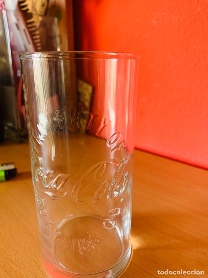 Coleccionismo de Coca-Cola y Pepsi: Vaso Cristal Cocacola - Foto 2