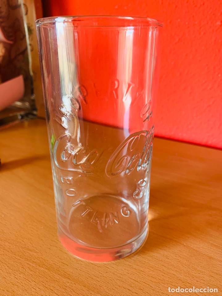 Coleccionismo de Coca-Cola y Pepsi: Vaso Cristal Cocacola - Foto 1