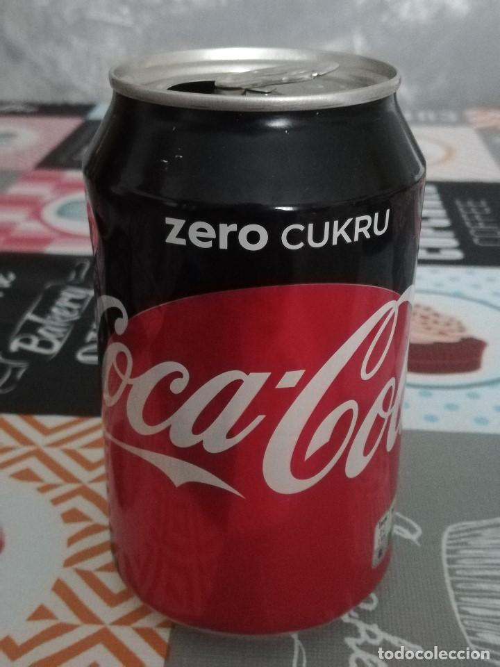 Colecionismo de Coca-Cola e Pepsi: LATA VAC&Iacute;A DE COCA-COLA ZERO &middot; POLONIA