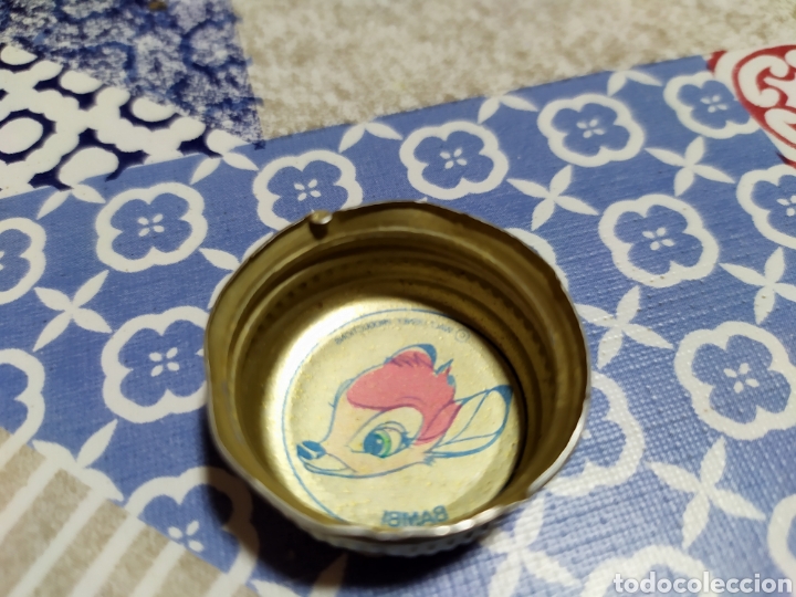 Colecionismo de Coca-Cola e Pepsi: antiguo tapon de rosca pepsi cola personaje disney bambi