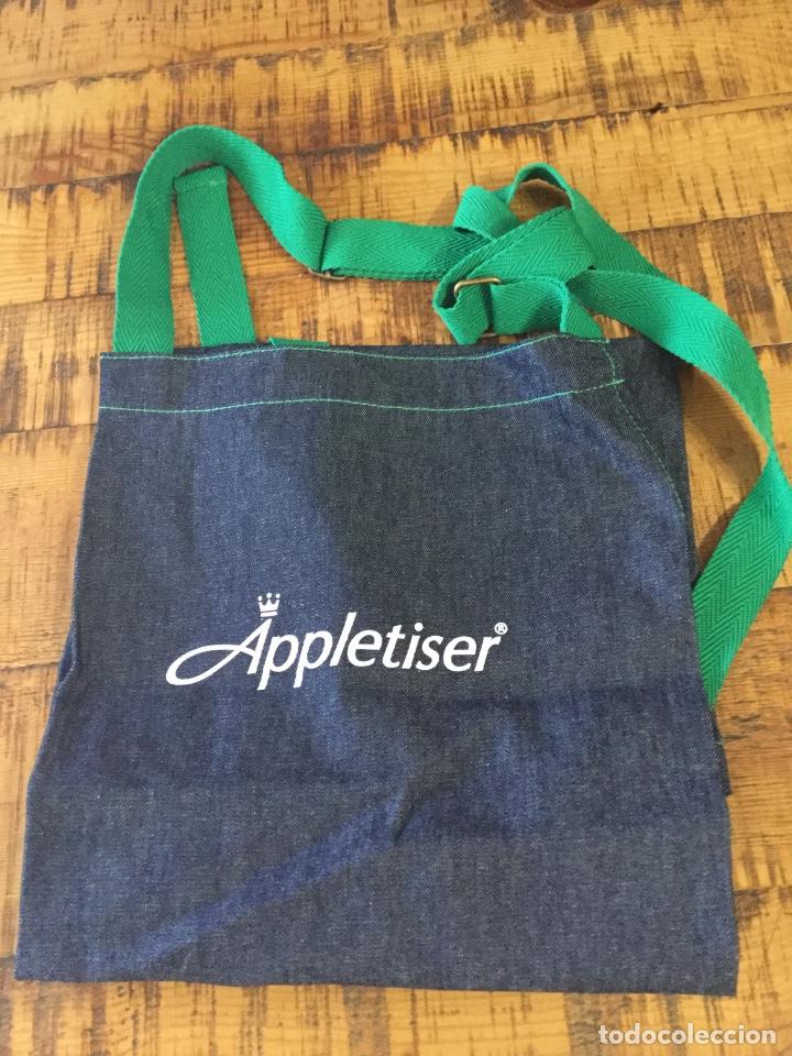 Sammeln von Coca-Cola und Pepsi: APPLETISER - DELANTAL CAMARERO -  BEBIDA SABOR MANZANA