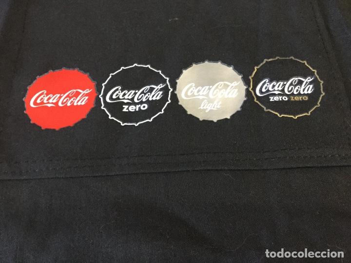 Coleccionismo de Coca-Cola y Pepsi: COCA COLA ,ZERO ,LIGHT,ZERO ZERO - DELANTAL CAMARERO - Foto 3