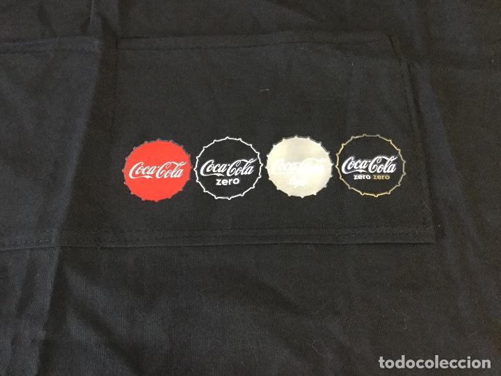 Coleccionismo de Coca-Cola y Pepsi: COCA COLA ,ZERO ,LIGHT,ZERO ZERO - DELANTAL CAMARERO - Foto 4
