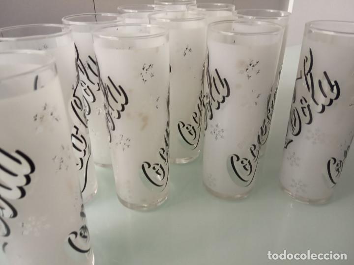 Coleccionismo de Coca-Cola y Pepsi: lote 11 vasos de coca-cola - Foto 2