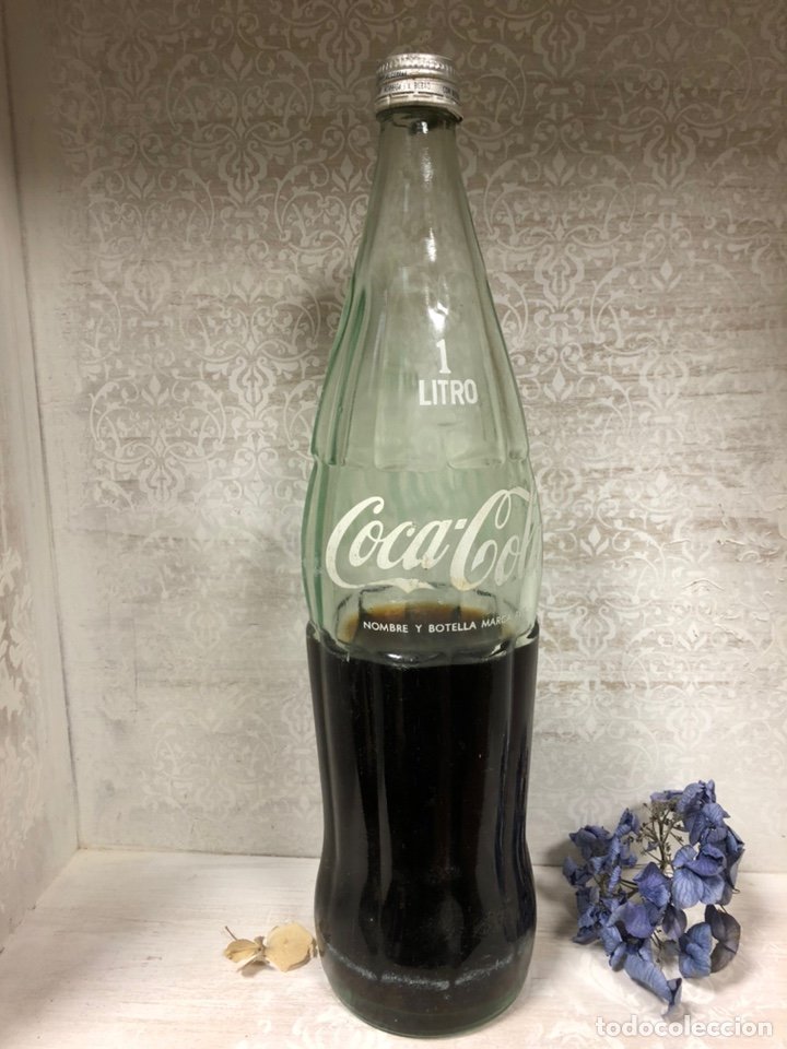 botella cristal coca-cola 1 litro con tapón. se - Buy Coca-Cola and Pepsi  collectibles on todocoleccion