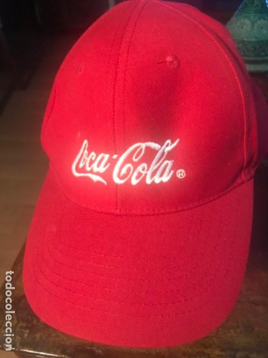 Coleccionismo de Coca-Cola y Pepsi: Gorra Coca-Cola. Logo bordado - Foto 1
