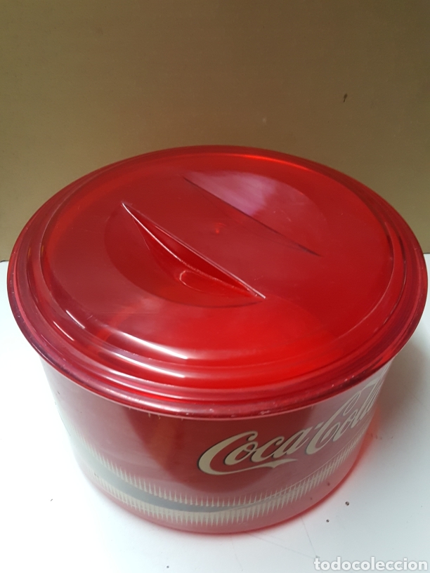 cubitera con tapa coca-cola - Compra venta en todocoleccion