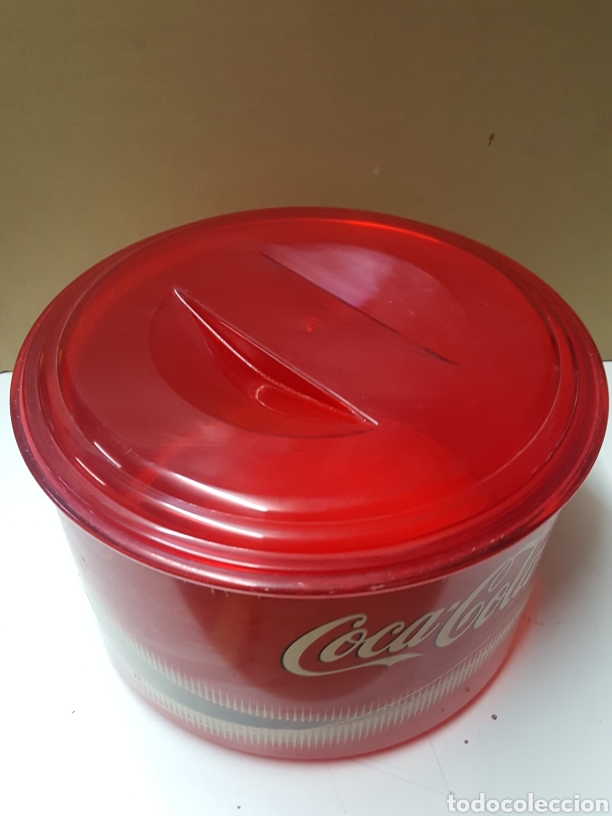 Collecting of Coca-Cola and Pepsi: Cubitera Coca Cola Espa&ntilde;a 2003 de 30 cm diametro x 20 cm alto