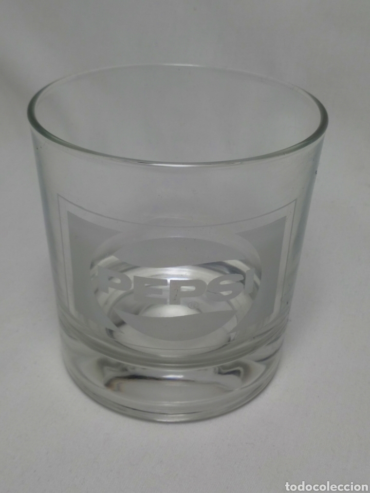 Collezionismo di Coca-Cola e Pepsi: Pepsi vaso de cristal bajo y ancho