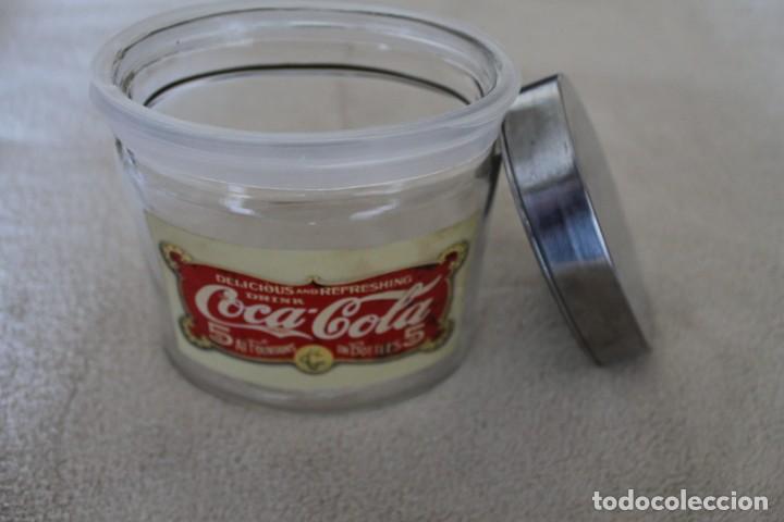 Coleccionismo de Coca-Cola y Pepsi: TARRO BOTE COCA COLA CRISTAL - Foto 3