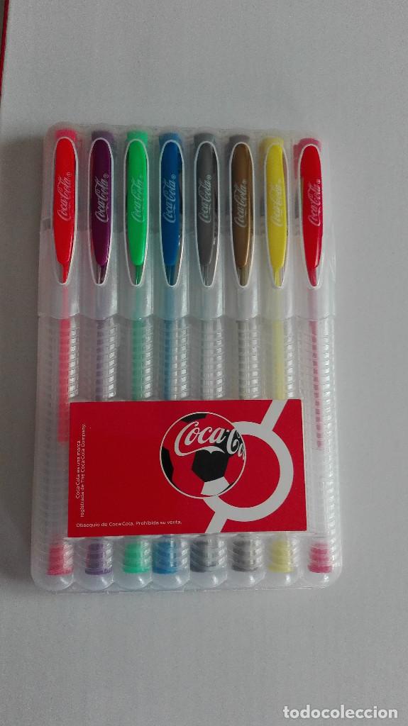 Collezionismo di Coca-Cola e Pepsi: SET BOLIGRAFOS DE COLORES COCACOLA COCA COLA VER M&Aacute;S EN VENTA