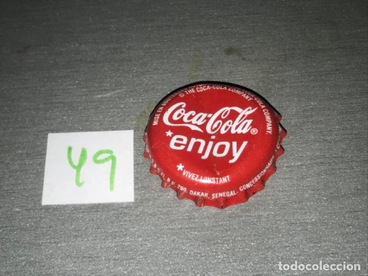 Coleccionismo de Coca-Cola y Pepsi: Chapa ENJOY COCA COLA - Foto 2
