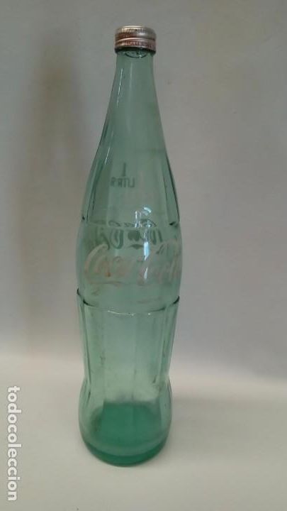 Coleccionismo de Coca-Cola y Pepsi: botella de coca cola-litro- - Foto 1