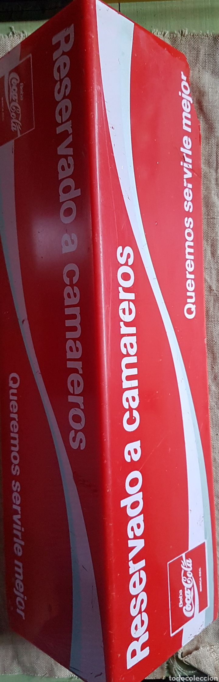 Coleccionismo de Coca-Cola y Pepsi: Barra reservado camareros bar Coca cola 1994