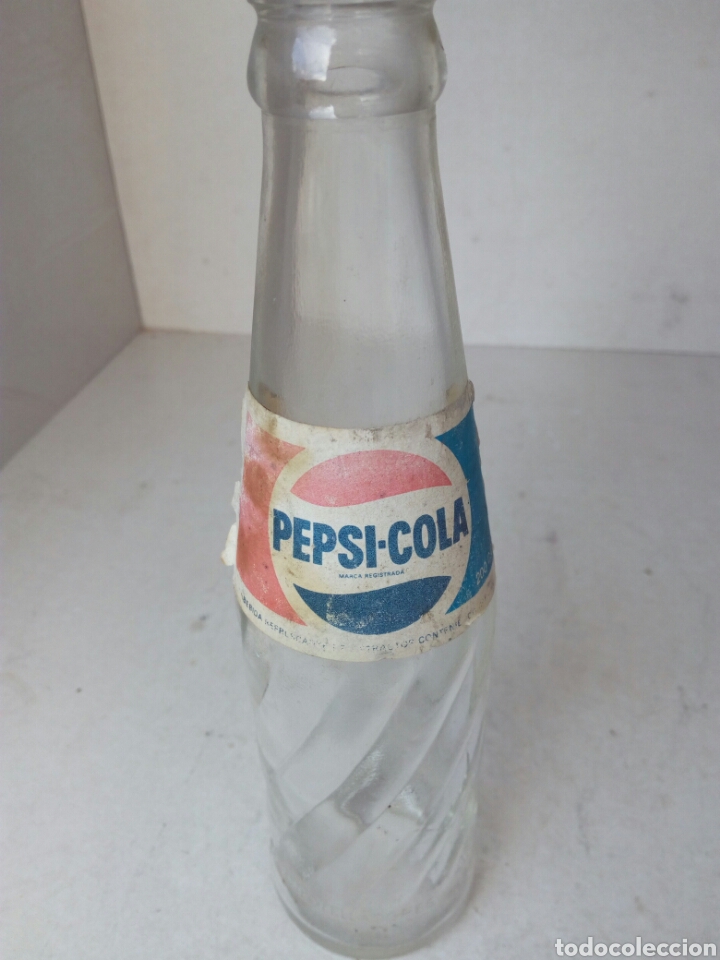 Collectionnisme de Coca-Cola et Pepsi: Botella Pepsi Cola vac&iacute;a 200 cc