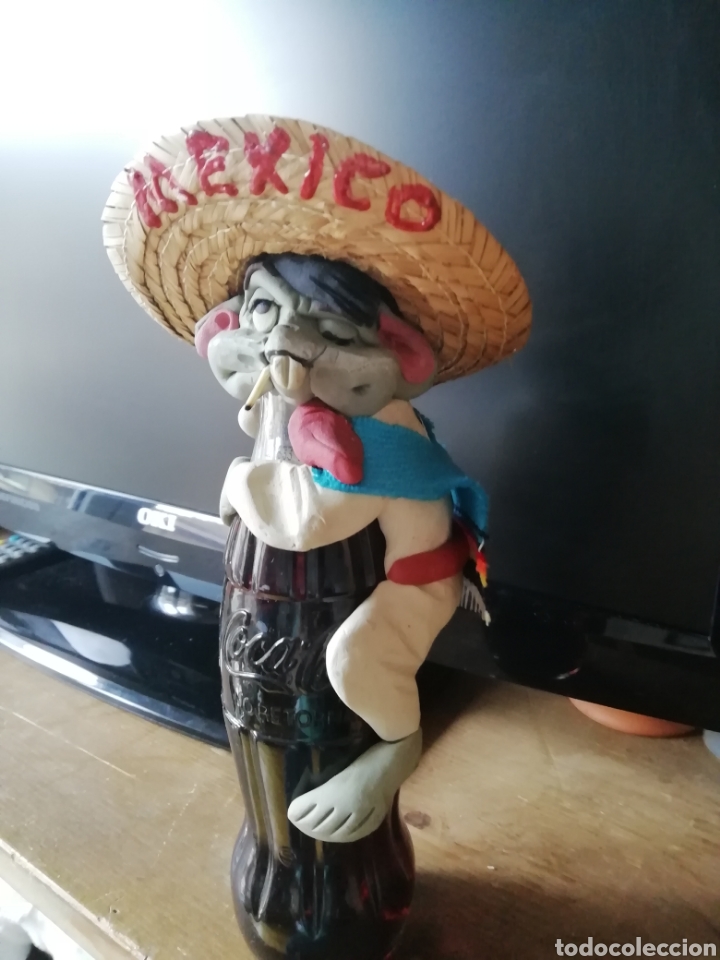 Coleccionismo de Coca-Cola y Pepsi: Botella de coca cola de M&eacute;xico aut&eacute;ntica - Foto 1
