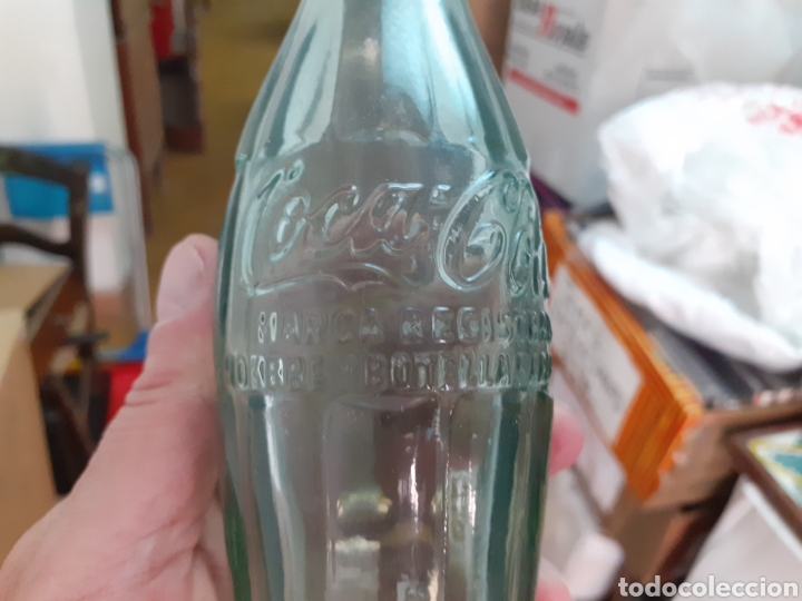 Coleccionismo de Coca-Cola y Pepsi: Botella grabada de coca cola - Foto 4