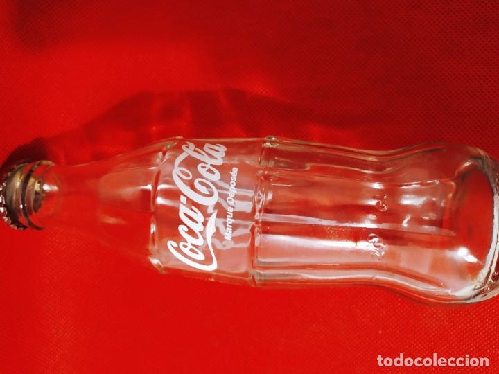 Coleccionismo de Coca-Cola y Pepsi: MINI BOTELLA VINTAGE DE COCA-COLA, EN &Aacute;RABE - Foto 6